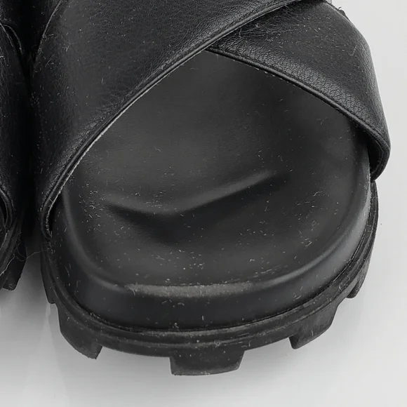 Mercer & Madison Black Rilla Sandals - Picture 6 of 8